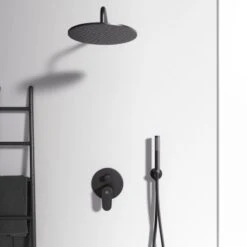 Ideal Standard Badearmatur Cerafine O Unterputz Silk Black -Badezimmerbedarf Geschäft 611200 3049 3