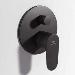 Ideal Standard Badearmatur Cerafine O Unterputz Silk Black -Badezimmerbedarf Geschäft 611200 3049 5