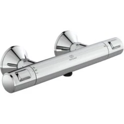 Ideal Standard Armaturenpaket Ceraflex Inkl. Brausethermostat Chrom -Badezimmerbedarf Geschäft 611281 3049 3