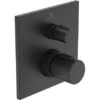 Ideal Standard Einzelthermostat Ceratherm C100 Unterputz Silk Black -Badezimmerbedarf Geschäft 611634 3049 1