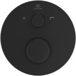 Ideal Standard Badethermostat Ceratherm T100 Unterputz DVGW Silk Black 8 Ideal Standard Badethermostat Ceratherm T100 Unterputz DVGW Silk Black -Badezimmerbedarf Geschäft 611653 3049 2