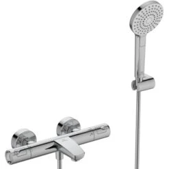 Ideal Standard Badethermostat Aufputz Ceratherm T50 Mit Handbrauseset Chrom