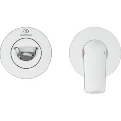 Ideal Standard Wand-Waschtischarmatur Connect Air Ausladung 22,5 Cm Chrom -Badezimmerbedarf Geschäft 612185 3049 2