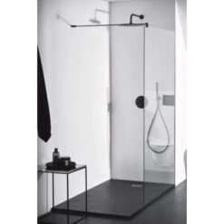 Ideal Standard Brausehalter Idealrain Round Mit Schlauchanschluss Silk Black -Badezimmerbedarf Geschäft 614259 3049 6