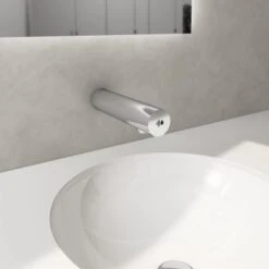 Ideal Standard Wand-Waschtischarmatur Sensorflow Batteriebetrieb Chrom -Badezimmerbedarf Geschäft 615065 3049 2