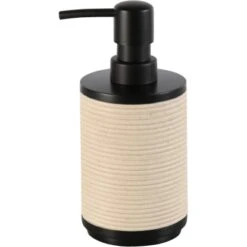 Kleine Wolke Seifenspender Runa Natur-Schwarz