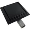 VerosanPro Duschrinne-Bodenablauf Nakia Quadratisch Matt Schwarz 30 Cm X 30 Cm -Badezimmerbedarf Geschäft 640042 4259 1