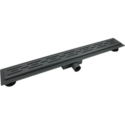 VerosanPro Duschrinne Nakia DR1 Komplettset Designrost Matt Dunkelgrau 90 Cm 3 VerosanPro Duschrinne Nakia DR1 Komplettset Designrost Matt Dunkelgrau 90 Cm