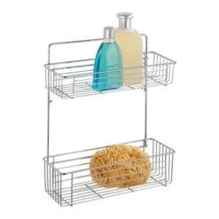 Wenko Exclusiv Wandregal Avesta 2 Ablagen Chrom Glänzend