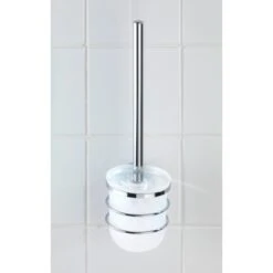 Wenko Turbo-Loc WC-Garnitur Edelstahl -Badezimmerbedarf Geschäft 655219 1068 picture 4