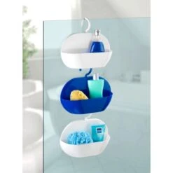 Wenko Dusch-Caddy Cocktail Weiß -Badezimmerbedarf Geschäft 655392 1068 picture 4