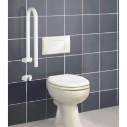 Wenko Badstützgriff Secura Weiß 21 Cm X 53 Cm X 10 Cm -Badezimmerbedarf Geschäft 679287 1068 3