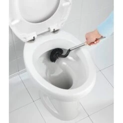 Wenko WC-Garnitur Drop White 40 Cm X 14 Cm X 13,5 Cm -Badezimmerbedarf Geschäft 679356 1068 5