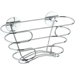 Wenko Turbo-Loc Shampoo-Ablage Chrom 17 Cm X 29,5 Cm X 10 Cm