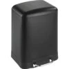 Wenko Treteimer Studio Easy-Close Schwarz 6 L 32 Cm X 23 Cm X 22,5 Cm