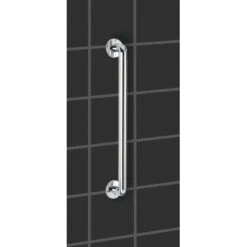 Wenko Badewannengriff Secura 64,5 Cm Inkl. Schrauben & Dübel Chrom -Badezimmerbedarf Geschäft 6 1068 wenko badzubehoer 2