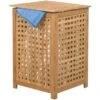 Wäschekorb Bambus 58 X 40 X 40 Cm -Badezimmerbedarf Geschäft 716848 4500 140647