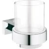 Grohe Glas Mit Halter Essentials Cube -Badezimmerbedarf Geschäft 727633 4520 1