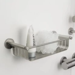 Tiger Schwammkorb Boston Edelstahl Gebürstet -Badezimmerbedarf Geschäft 729199 4621 2