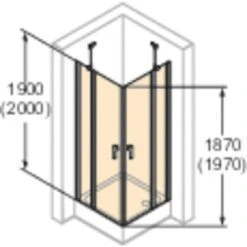 Hüppe Schwingtür Design Pure Festes Segment BxH: 80 Cm X 200 Cm Black Edition 17 Hüppe Schwingtür Design Pure Festes Segment BxH: 80 Cm X 200 Cm Black Edition -Badezimmerbedarf Geschäft 74325 2438 HPUV18P07MAF 20