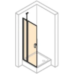 Hüppe Schwingtür Design Pure Festes Segment BxH: 80 Cm X 200 Cm Black Edition 19 Hüppe Schwingtür Design Pure Festes Segment BxH: 80 Cm X 200 Cm Black Edition -Badezimmerbedarf Geschäft 74325 2438 HPUV38P07MAF 22 6