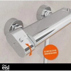 Eisl Thermostat Duscharmatur Carneo Chrom -Badezimmerbedarf Geschäft 7660459 2759 4