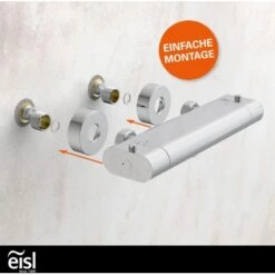 Eisl Thermostat Duscharmatur Carneo Chrom -Badezimmerbedarf Geschäft 7660459 2759 6