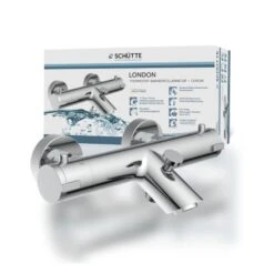 Schütte Thermostat Wannenfüllarmatur London Chrom -Badezimmerbedarf Geschäft 7660624 2759 6
