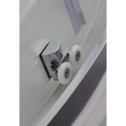 Sanotechnik Runddusche Elite Chrom 80 Cm X 80 Cm X 195 Cm Radius 55 Cm -Badezimmerbedarf Geschäft 769147 4633 4