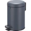 Baliv Tretmülleimer 3 L Metall Anthrazit -Badezimmerbedarf Geschäft 7873419638 2137 S01 171019