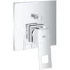 Grohe Einhand-Wannenbatterie Eurocube Chrom