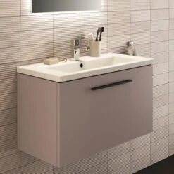 Ideal Standard Möbelwaschtisch I.life S 81 Cm Weiß -Badezimmerbedarf Geschäft 8014140491668 3049 AB 05