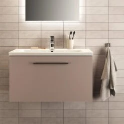 Ideal Standard Möbelwaschtisch I.life S 81 Cm Weiß -Badezimmerbedarf Geschäft 8014140491668 3049 AB 06