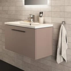 Ideal Standard Möbelwaschtisch I.life S 81 Cm Weiß -Badezimmerbedarf Geschäft 8014140491668 3049 AB 07
