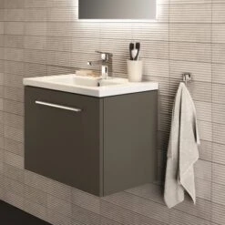Ideal Standard Möbelwaschtisch I.life S 61 Cm Weiß -Badezimmerbedarf Geschäft 8014140491682 3049 AB 07