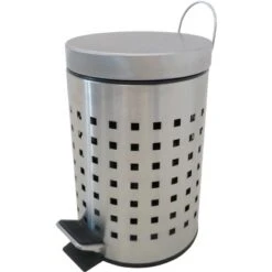 MSV Treteimer Edelstahl Shiny 3 L