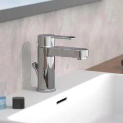 SchütteWaschtischarmatur Elephant Chrom -Badezimmerbedarf Geschäft 853127 2759 3