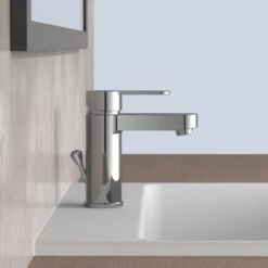 SchütteWaschtischarmatur Elephant Chrom -Badezimmerbedarf Geschäft 853127 2759 4