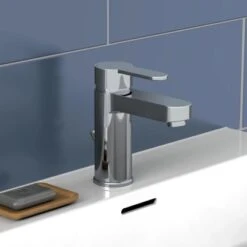 SchütteWaschtischarmatur Elephant Chrom -Badezimmerbedarf Geschäft 853127 2759 5