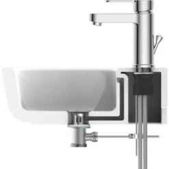 SchütteWaschtischarmatur Elephant Chrom -Badezimmerbedarf Geschäft 853127 2759 6