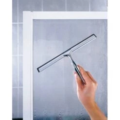 Wenko Duschabzieher Terni Chrom Glänzend -Badezimmerbedarf Geschäft 857335 picture 3