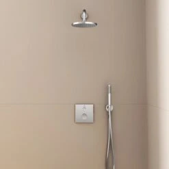 Ideal Standard Brausehalter Idealrain Atelier Chrom Rund Für HB + Schlauch -Badezimmerbedarf Geschäft 887443 3049 10