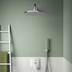 Ideal Standard Brausehalter Idealrain Atelier Chrom Rund Für HB + Schlauch -Badezimmerbedarf Geschäft 887443 3049 15