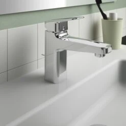 Ideal Standard Waschtischarmatur Ceraplan Chrom Niederdruck H90 -Badezimmerbedarf Geschäft 887644 3049 1