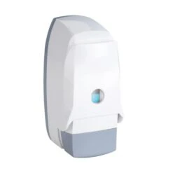 Wenko Desinfektionsmittelspender Assolo 0,45 L 9,5 X 20,5 X 10,5 Cm Weiß -Badezimmerbedarf Geschäft 89931 sb freisteller de 01