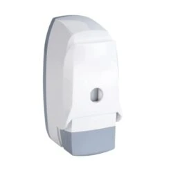 Wenko Desinfektionsmittelspender Assolo 0,45 L 9,5 X 20,5 X 10,5 Cm Weiß -Badezimmerbedarf Geschäft 89931 sb freisteller de 03