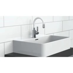 Eisl Waschtischarmatur Mit Flexiblem Auslauf Flexo Chrom-Weiß -Badezimmerbedarf Geschäft 9002560796486 2759 3