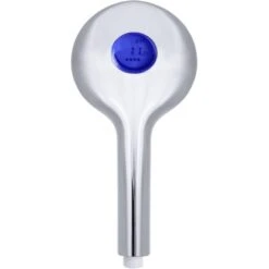 VerosanPro LED-Handbrause Mit Wasserzähler Ø 12,6 Cm Chrom -Badezimmerbedarf Geschäft 9006947041992 4259 S 03