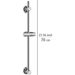 Wenko Duschstange Chrom Befestigen Ohne Bohren -Badezimmerbedarf Geschäft 903353 1068 04