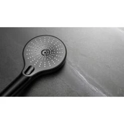 Wenko Duschkopf Ultimate Shower Schwarz/Grau Ø 13 Cm -Badezimmerbedarf Geschäft 903405 1068 12